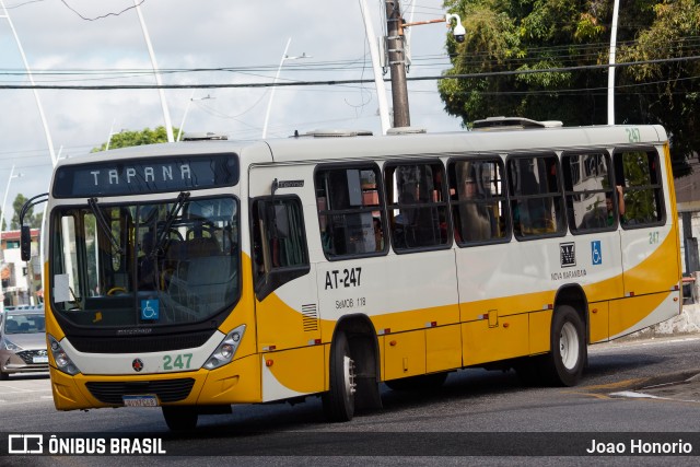 Empresa de Transportes Nova Marambaia AT-247 na cidade de Belém, Pará, Brasil, por Joao Honorio. ID da foto: 12080421.