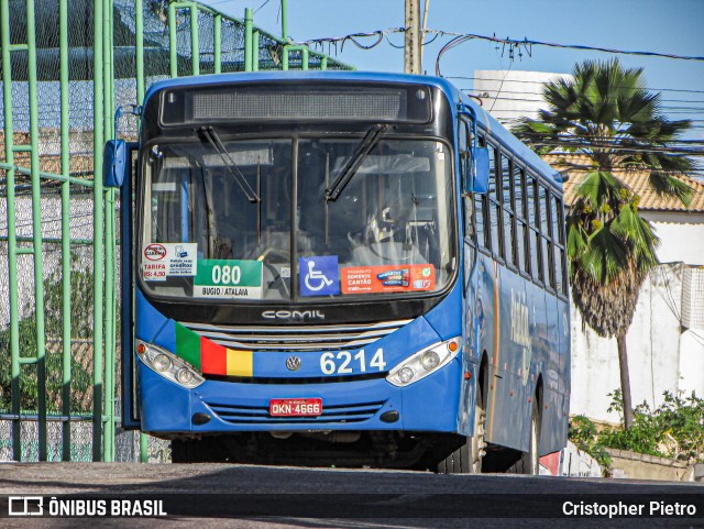 Viação Atalaia Transportes 6214 na cidade de Aracaju, Sergipe, Brasil, por Cristopher Pietro. ID da foto: 12080780.
