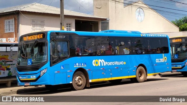 JTP Transportes - COM Porto Velho 02.210 na cidade de Porto Velho, Rondônia, Brasil, por David Braga. ID da foto: 12079020.