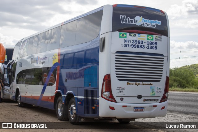 Valmir Transporte & Turismo 2462 na cidade de Serra Talhada, Pernambuco, Brasil, por Lucas Ramon. ID da foto: 12080954.