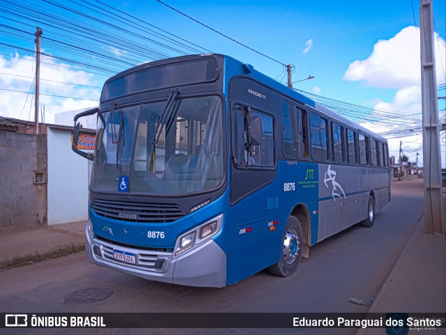 ATT - Atlântico Transportes e Turismo 8876 na cidade de Vitória da Conquista, Bahia, Brasil, por Eduardo Paraguai dos Santos. ID da foto: 12079340.