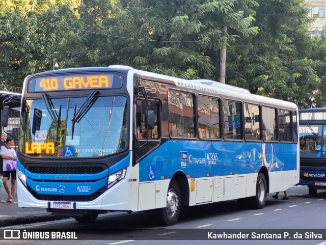Transurb A72065 na cidade de Rio de Janeiro, Rio de Janeiro, Brasil, por Kawhander Santana P. da Silva. ID da foto: 12080405.