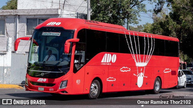ADO - Autobuses de Oriente 0373 na cidade de Gustavo A. Madero, Ciudad de México, México, por Omar Ramírez Thor2102. ID da foto: 12078899.