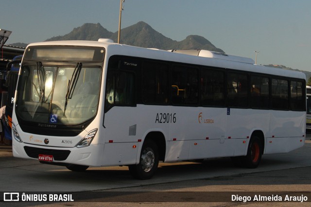 Empresa de Transportes Braso Lisboa A29016 na cidade de Rio de Janeiro, Rio de Janeiro, Brasil, por Diego Almeida Araujo. ID da foto: 12080179.