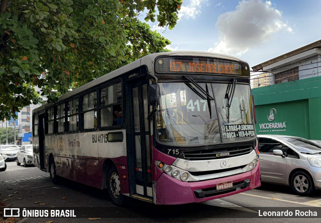 Transportes Canadá BU-41715 na cidade de Belém, Pará, Brasil, por Leonardo Rocha. ID da foto: 12081173.