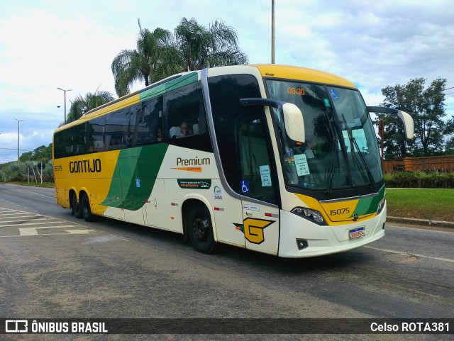 Empresa Gontijo de Transportes 15075 na cidade de Ipatinga, Minas Gerais, Brasil, por Celso ROTA381. ID da foto: 12079737.