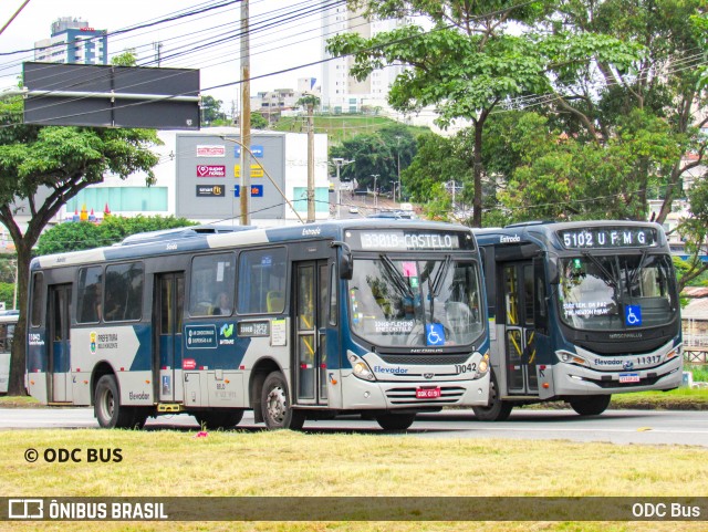 Pampulha Transportes > Plena Transportes 11042 na cidade de Belo Horizonte, Minas Gerais, Brasil, por ODC Bus. ID da foto: 12079030.