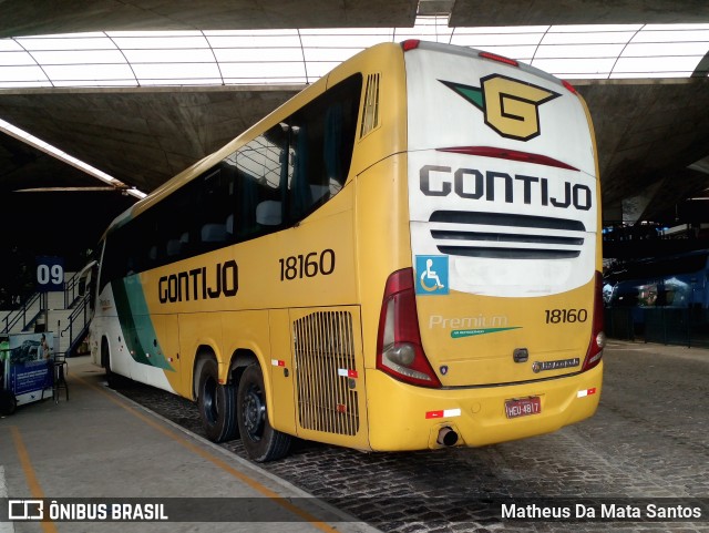 Empresa Gontijo de Transportes 18160 na cidade de Fortaleza, Ceará, Brasil, por Matheus Da Mata Santos. ID da foto: 12080546.