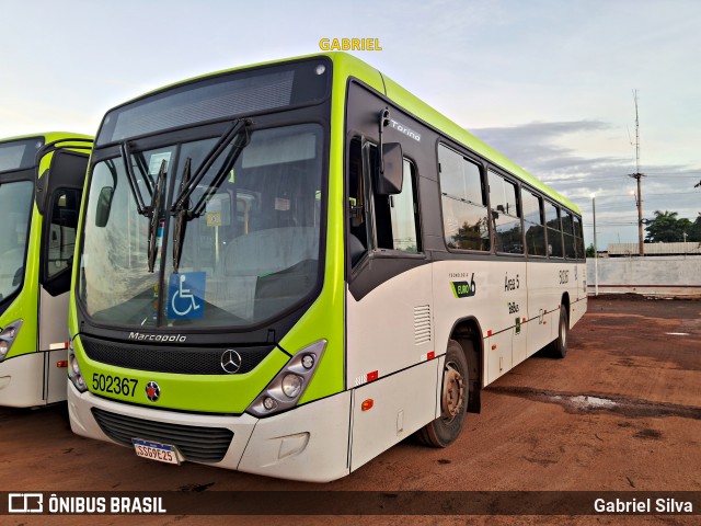 BsBus Mobilidade 502367 na cidade de Ceilândia, Distrito Federal, Brasil, por Gabriel Silva. ID da foto: 12079924.