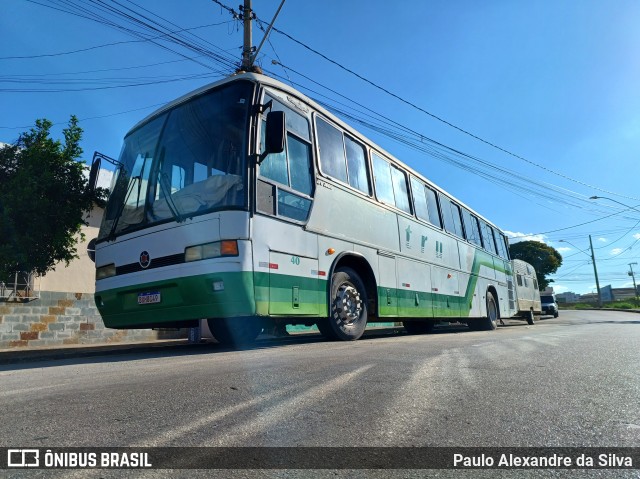 TRU Transportes e Turismo 40 na cidade de Itaúna, Minas Gerais, Brasil, por Paulo Alexandre da Silva. ID da foto: 12080244.