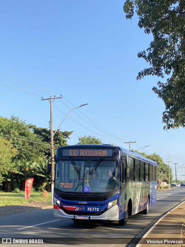 Transportes Capellini 32.772 na cidade de Americana, São Paulo, Brasil, por Vinicius Piovesan. ID da foto: 12081128.