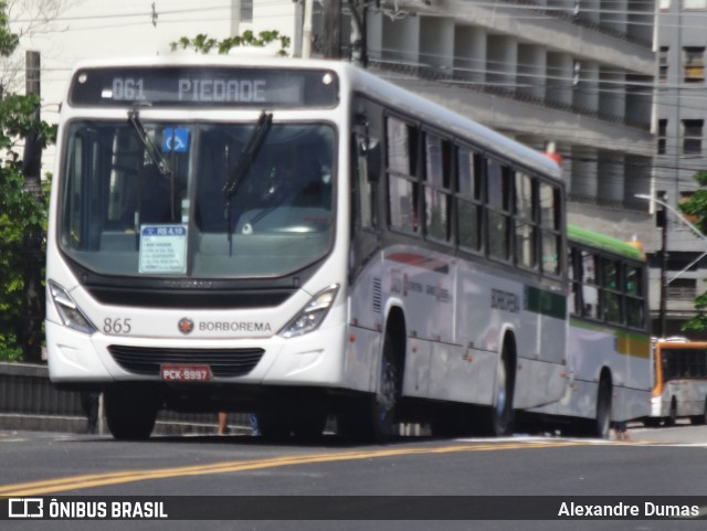 Borborema Imperial Transportes 865 na cidade de Recife, Pernambuco, Brasil, por Alexandre Dumas. ID da foto: 12079613.