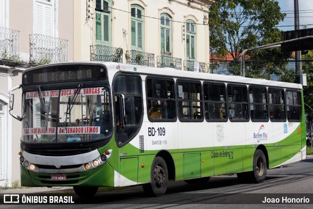 Belém Rio Transportes BD-109 na cidade de Belém, Pará, Brasil, por Joao Honorio. ID da foto: 12080403.