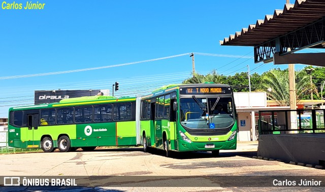 Metrobus 1202 na cidade de Goiânia, Goiás, Brasil, por Carlos Júnior. ID da foto: 12080377.