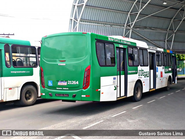 OT Trans - Ótima Salvador Transportes 21264 na cidade de Lauro de Freitas, Bahia, Brasil, por Gustavo Santos Lima. ID da foto: 12081019.