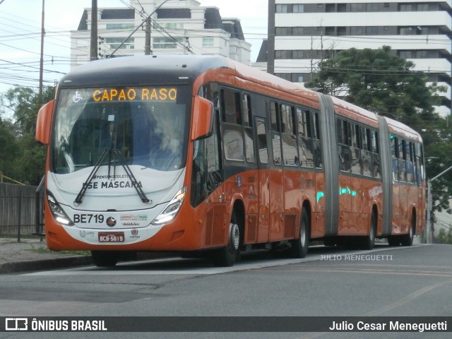 Transporte Coletivo Glória BE719 na cidade de Curitiba, Paraná, Brasil, por Julio Cesar Meneguetti. ID da foto: 12080402.