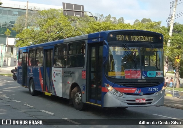 Empresa de Transportes e Turismo Carapicuiba 24.780 na cidade de Barueri, São Paulo, Brasil, por Ailton da Costa Silva. ID da foto: 12079104.