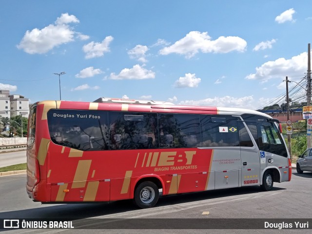 EBT - Expresso Biagini Transportes 2506 na cidade de Contagem, Minas Gerais, Brasil, por Douglas Yuri. ID da foto: 12078871.