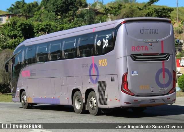 Rota Transportes Rodoviários 9155 na cidade de Barra do Piraí, Rio de Janeiro, Brasil, por José Augusto de Souza Oliveira. ID da foto: 12080136.