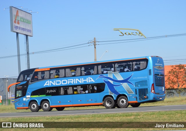 Empresa de Transportes Andorinha 7229 na cidade de Limeira, São Paulo, Brasil, por Jacy Emiliano. ID da foto: 12079911.