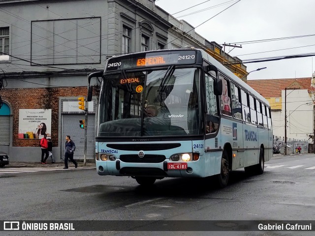 Transcal Sul Transportes Coletivos 24120 na cidade de Porto Alegre, Rio Grande do Sul, Brasil, por Gabriel Cafruni. ID da foto: 12081064.