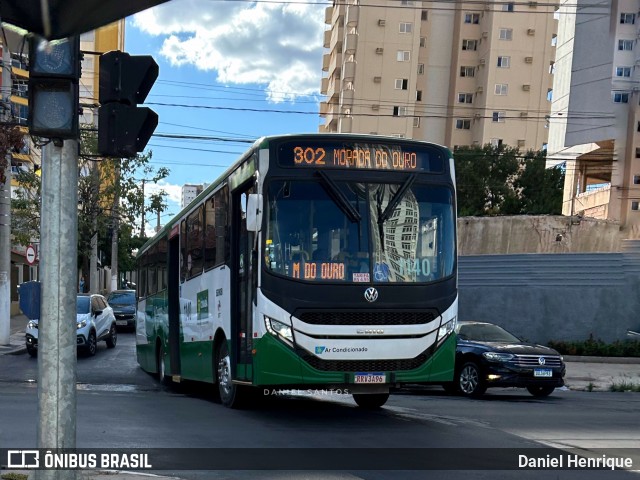 Viação Paraense Cuiabá Transportes 1140 na cidade de Cuiabá, Mato Grosso, Brasil, por Daniel Henrique. ID da foto: 12079081.