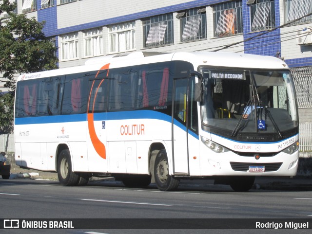 Colitur Transportes Rodoviários RJ 116.052 na cidade de Volta Redonda, Rio de Janeiro, Brasil, por Rodrigo Miguel. ID da foto: 12079624.
