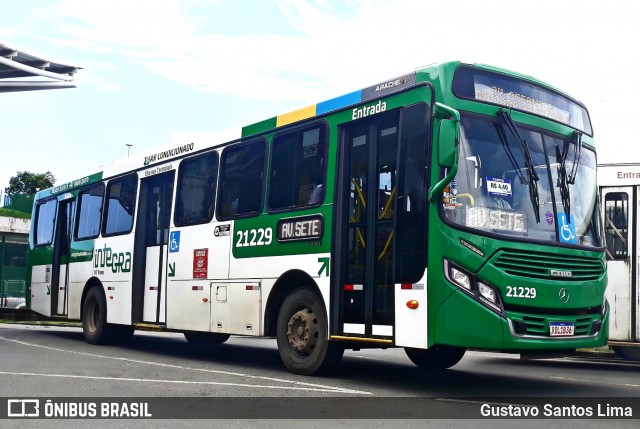 OT Trans - Ótima Salvador Transportes 21229 na cidade de Lauro de Freitas, Bahia, Brasil, por Gustavo Santos Lima. ID da foto: 12080996.