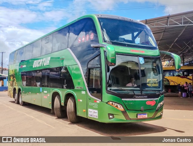 Eucatur - Empresa União Cascavel de Transportes e Turismo 5505 na cidade de Porto Velho, Rondônia, Brasil, por Jonas Castro. ID da foto: 12079759.