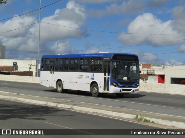 Capital do Agreste Transporte Urbano 518 na cidade de Caruaru, Pernambuco, Brasil, por Lenilson da Silva Pessoa. ID da foto: 12081152.