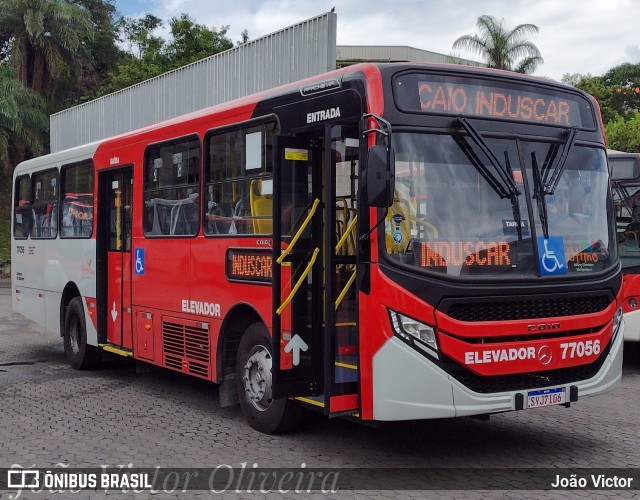 Eldorado Transportes 77056 na cidade de Contagem, Minas Gerais, Brasil, por João Victor. ID da foto: 12080524.
