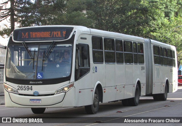 Viação do Sul 26594 na cidade de Curitiba, Paraná, Brasil, por Alessandro Fracaro Chibior. ID da foto: 12079544.