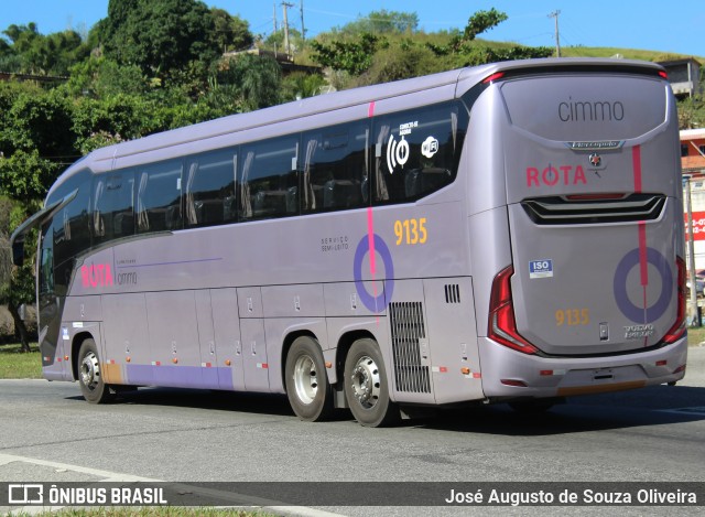 Rota Transportes Rodoviários 9135 na cidade de Barra do Piraí, Rio de Janeiro, Brasil, por José Augusto de Souza Oliveira. ID da foto: 12080159.