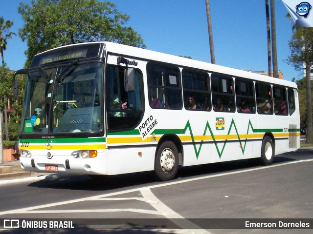 Sudeste Transportes Coletivos 3123 na cidade de Porto Alegre, Rio Grande do Sul, Brasil, por Emerson Dorneles. ID da foto: 12079296.