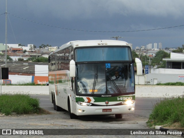 Empresa Gontijo de Transportes 14900 na cidade de Caruaru, Pernambuco, Brasil, por Lenilson da Silva Pessoa. ID da foto: 12081142.