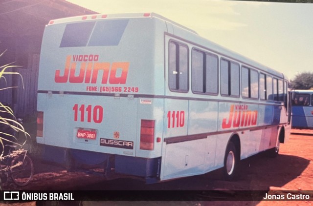 Viação Juína 1110 na cidade de Juína, Mato Grosso, Brasil, por Jonas Castro. ID da foto: 12080335.