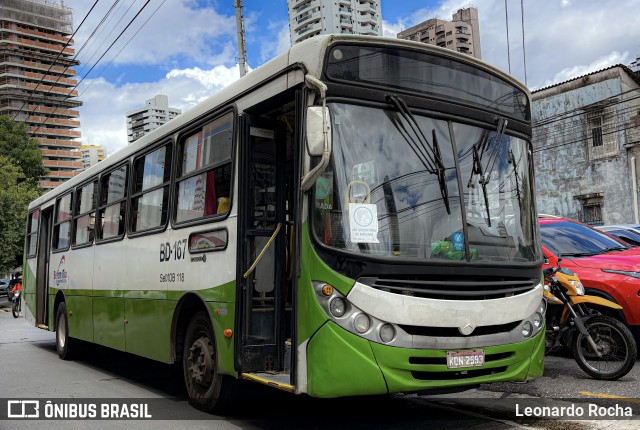 Belém Rio Transportes BD-167 na cidade de Belém, Pará, Brasil, por Leonardo Rocha. ID da foto: 12081195.