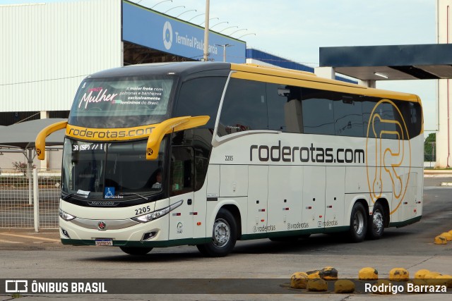 RodeRotas - Rotas de Viação do Triângulo 2205 na cidade de Goiânia, Goiás, Brasil, por Rodrigo Barraza. ID da foto: 12080318.