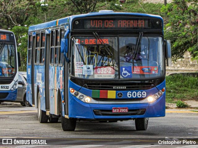 Viação Atalaia Transportes 6069 na cidade de Aracaju, Sergipe, Brasil, por Cristopher Pietro. ID da foto: 12081345.