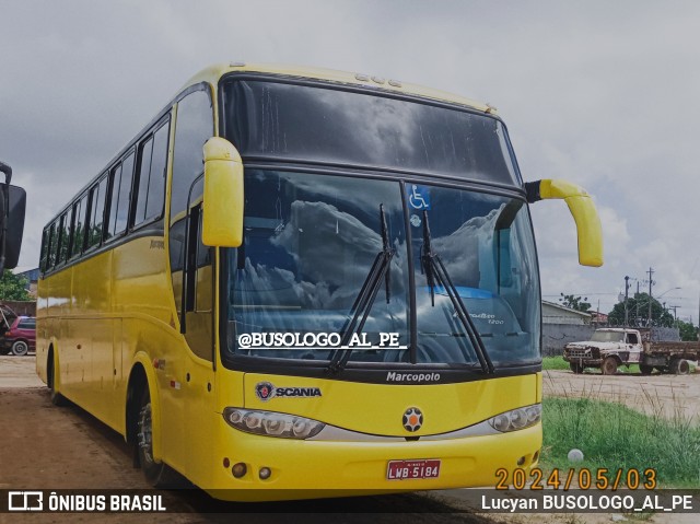 Ônibus Particulares 2395 na cidade de Maceió, Alagoas, Brasil, por Lucyan BUSOLOGO_AL_PE. ID da foto: 12081611.