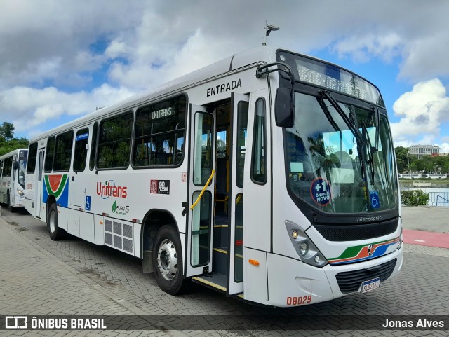 Consórcio Unitrans - 08 > Reunidas Transportes 08029 na cidade de João Pessoa, Paraíba, Brasil, por Jonas Alves. ID da foto: 12081719.