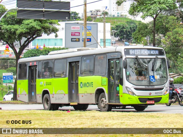 Milênio Transportes 40517 na cidade de Belo Horizonte, Minas Gerais, Brasil, por ODC Bus. ID da foto: 12081666.