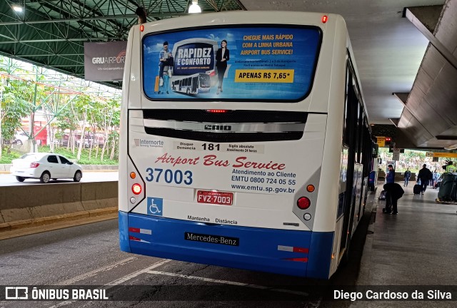 Grupo Serveng - Serveng Transportes 37003 na cidade de Guarulhos, São Paulo, Brasil, por Diego Cardoso da Silva. ID da foto: 12081876.