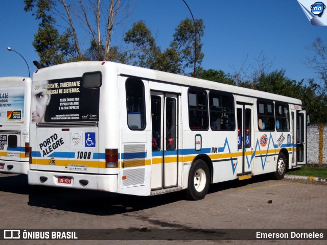 Trevo Transportes Coletivos 1008 na cidade de Porto Alegre, Rio Grande do Sul, Brasil, por Emerson Dorneles. ID da foto: 12082694.