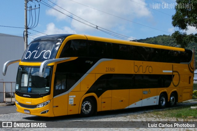 Brisa Ônibus 23305 na cidade de Juiz de Fora, Minas Gerais, Brasil, por Luiz Carlos Photobus. ID da foto: 12082498.