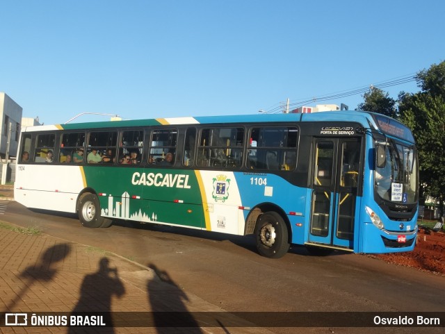 Pioneira Transportes 1104 na cidade de Cascavel, Paraná, Brasil, por Osvaldo Born. ID da foto: 12082203.