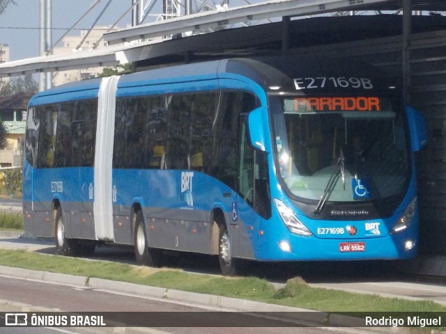 Caprichosa Auto Ônibus E27169B na cidade de Rio de Janeiro, Rio de Janeiro, Brasil, por Rodrigo Miguel. ID da foto: 12082763.
