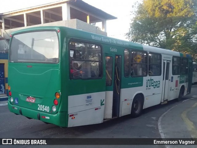 OT Trans - Ótima Salvador Transportes 20540 na cidade de Salvador, Bahia, Brasil, por Emmerson Vagner. ID da foto: 12081786.