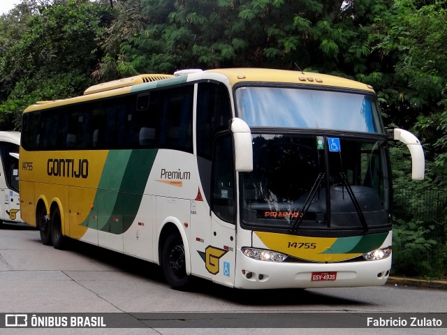 Empresa Gontijo de Transportes 14755 na cidade de São Paulo, São Paulo, Brasil, por Fabricio Zulato. ID da foto: 12083121.