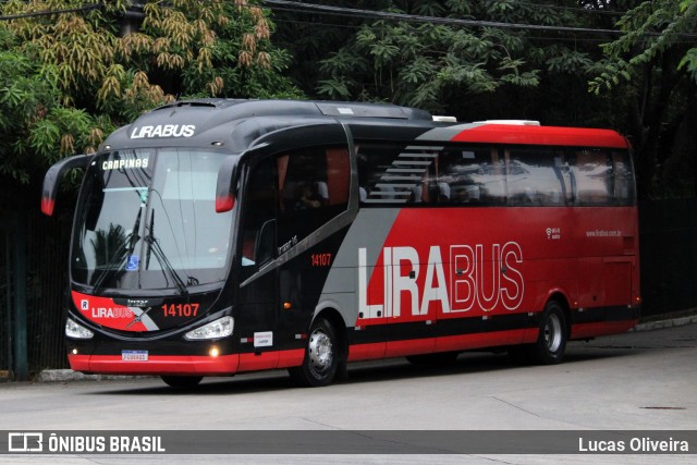 Lirabus 14107 na cidade de São Paulo, São Paulo, Brasil, por Lucas Oliveira. ID da foto: 12082388.